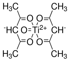 Titanium(IV) oxide acetylacetonate - CAS:14024-64-7 - TiO(acac)2, 32tanium(IV) oxide acetylacetonate, Bis(acetylacetonato)titanium oxide, 32tanium(IV) oxideacetylacetonate, 32tanium acetonyl acetonate, 32tanium oxide bis (acetylacetonate)